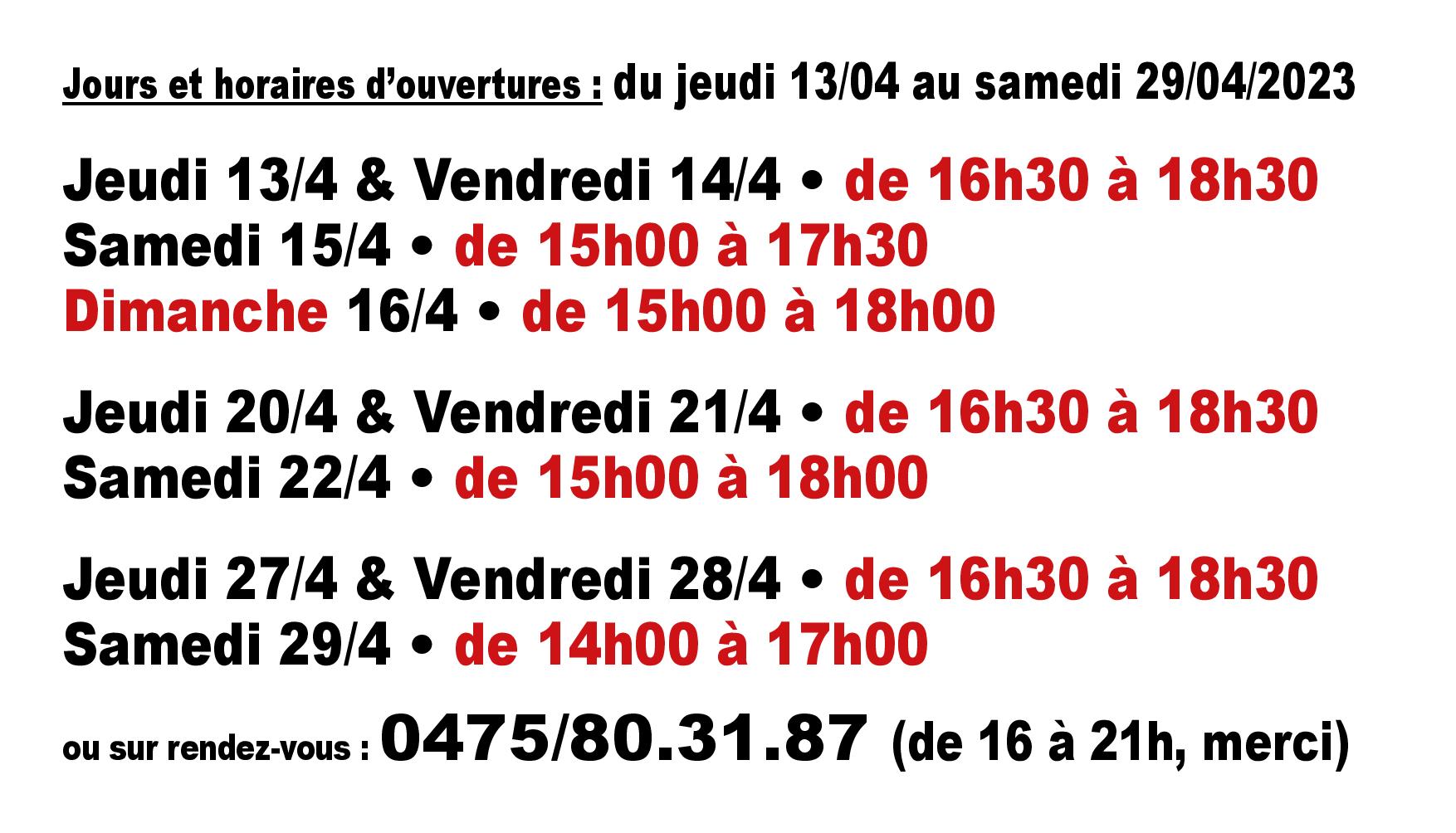horaires avril23 page 001