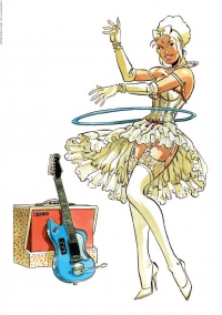 Pin-up Mirabelle Guitare 2018