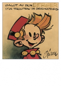 Spirou : version décor amateur du facsimilé grand format (50 x 70 cm)