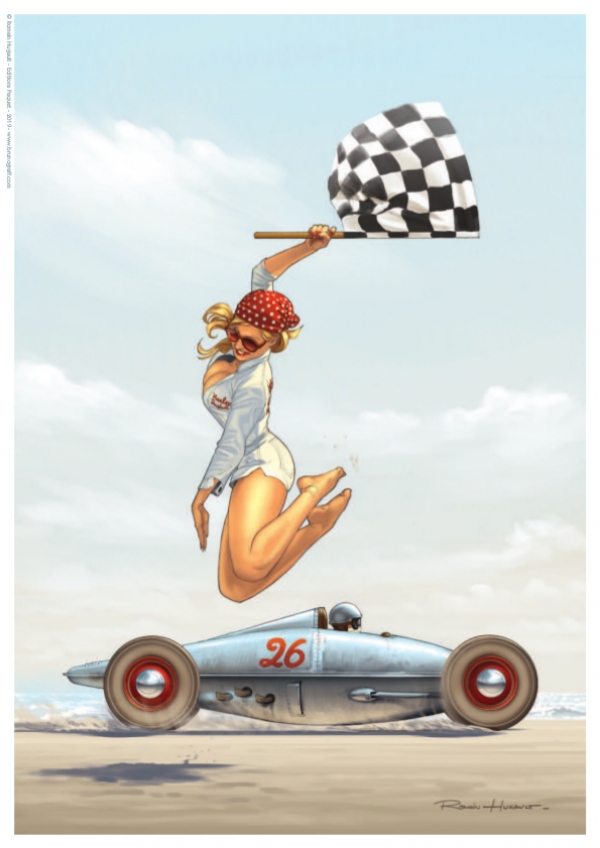 Ex-libris Romain Hugault Belly Tank Racer 2019