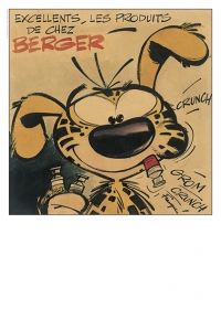 Marsupilami : version décor amateur du facsimilé grand format (50 x 70 cm)